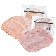 Gebraden kip-, runder- of varkensrollade